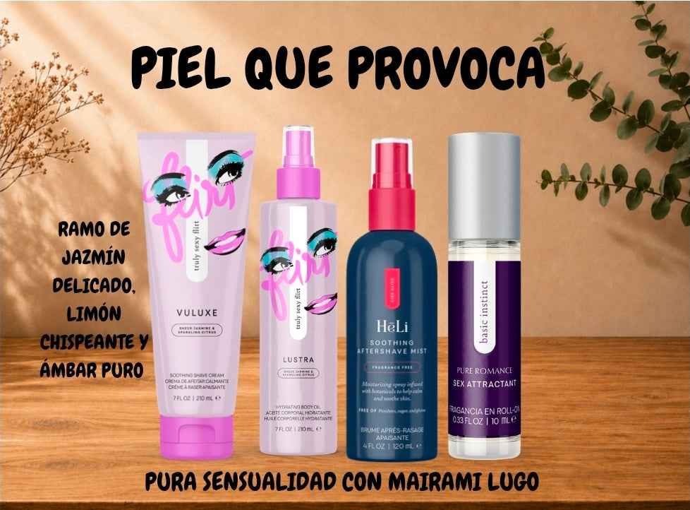 PIEL QUE PROVOCA Y OLOR QUE ENAMORA