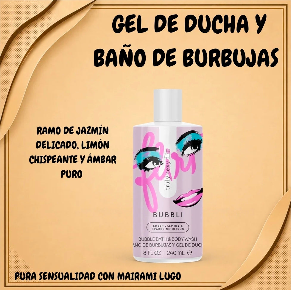 GEL DE DUCHA Y BAÑO DE BURBUJAS