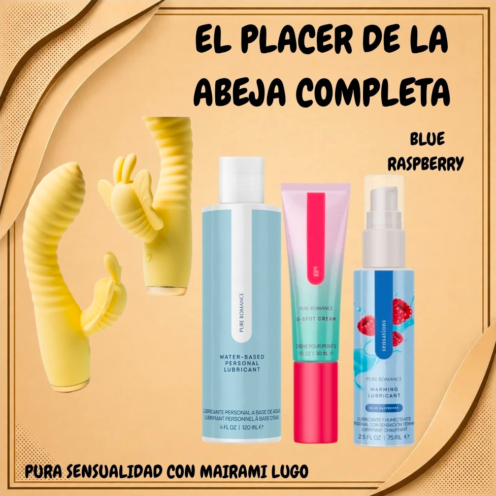 EL PLACER DE LA ABEJA COMPLETA Y CALIENTE