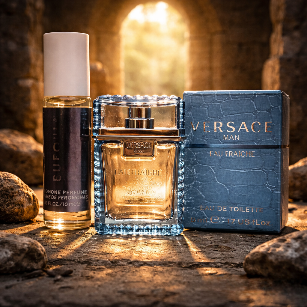 DUO VERSACE FRAICHE PARA CABALLERO