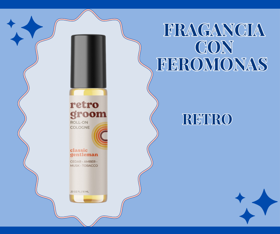 FRAGANCIA CON FEROMONAS- ROLL-ON-RETRO