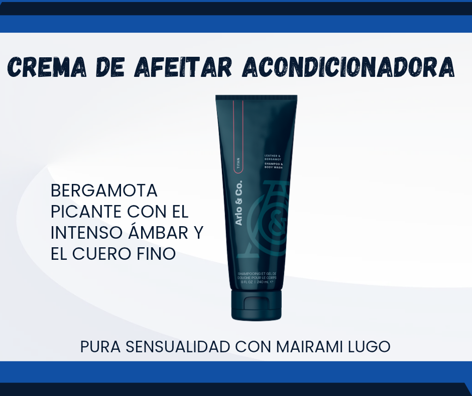 CREMA DE AFEITAR ACONDICIONADORA