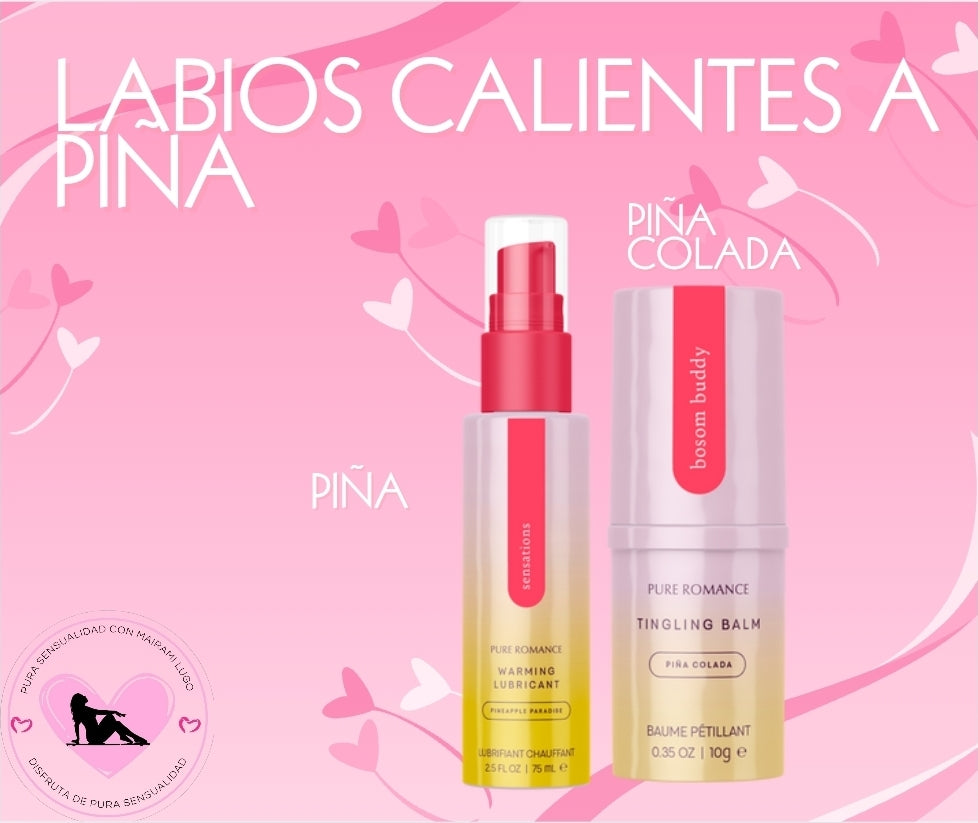 LABIOS CALIENTES A PIÑA