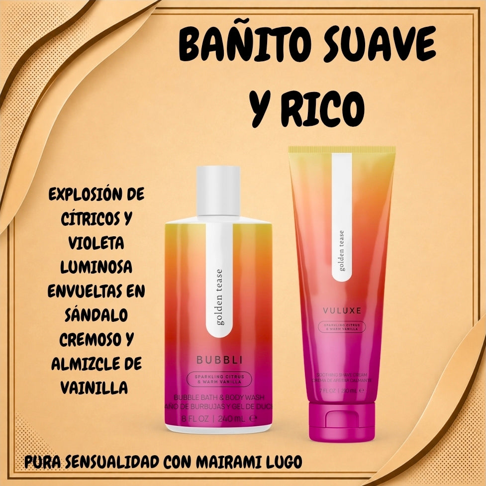 BAÑITO SUAVE Y RICO