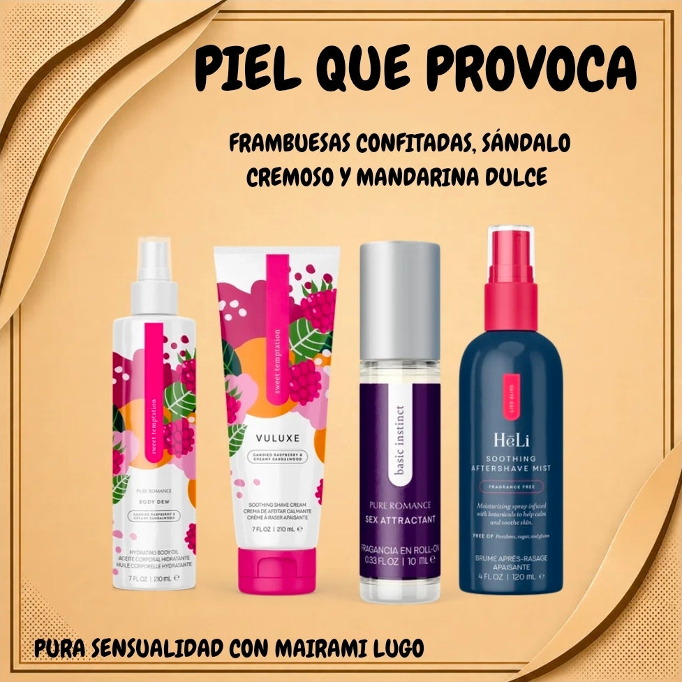 PIEL QUE PROVOCA Y OLOR QUE ENAMORA