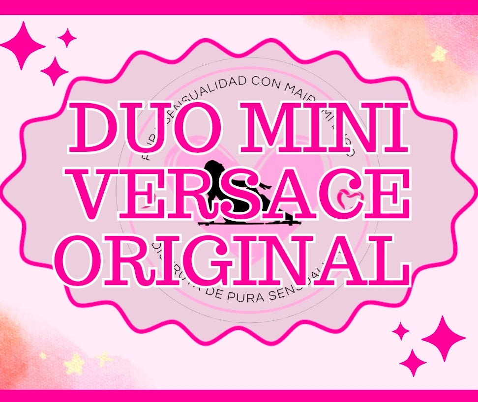 DUOS VERSACE ORIGINAL Y FEROMONAS