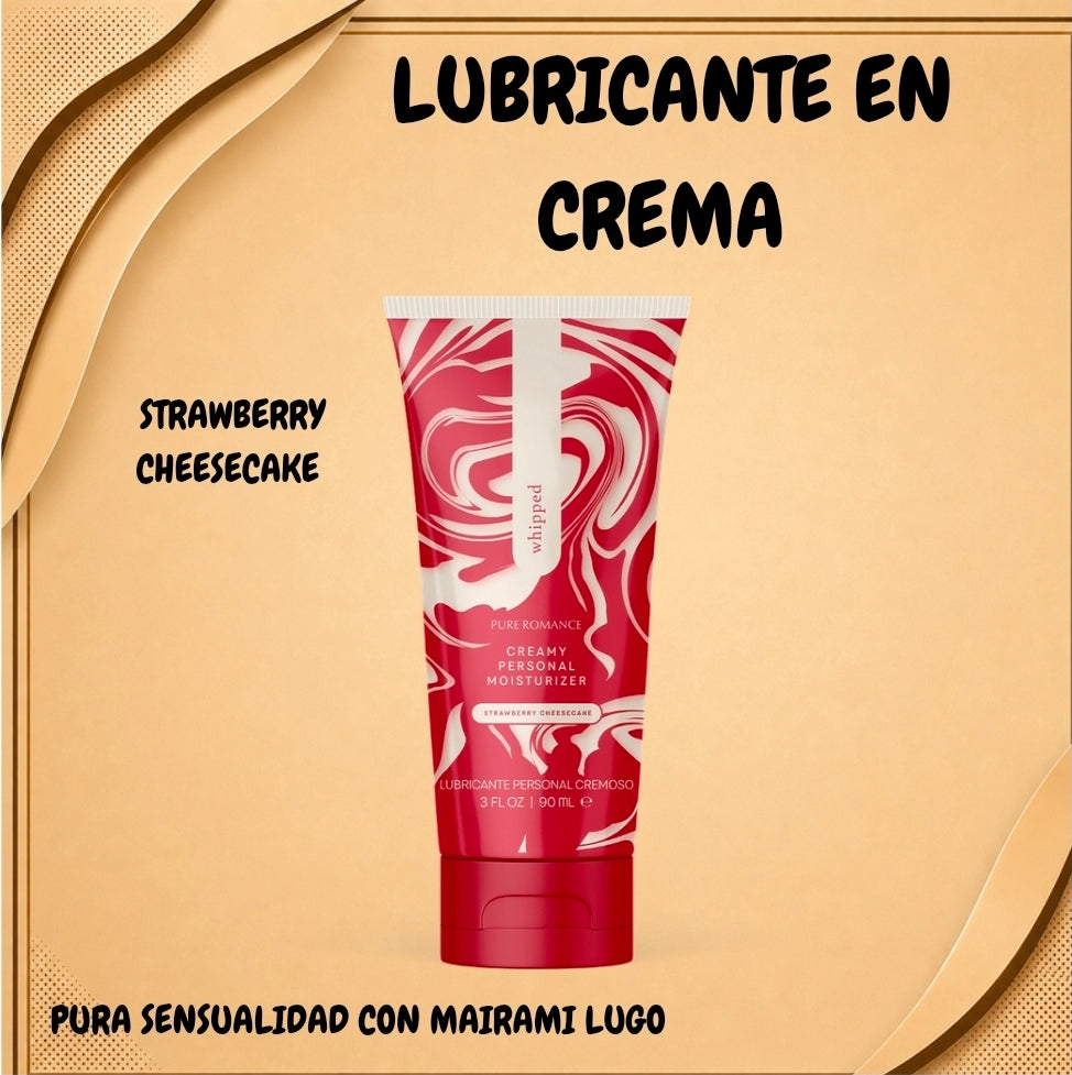 WHIPPED-LUBRICANTE A BASE DE CREMA
