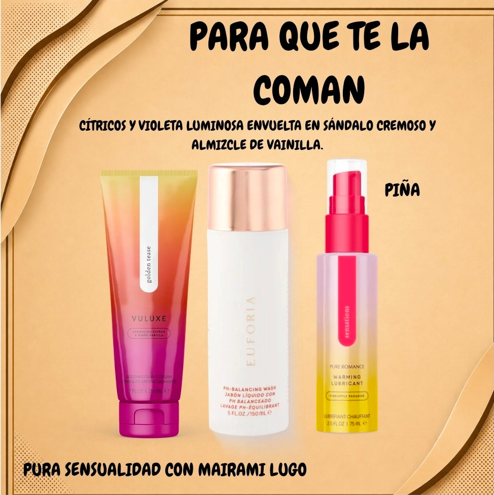 PARA QUE TE LA COMAN