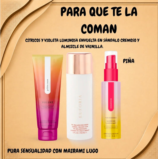 PARA QUE TE LA COMAN