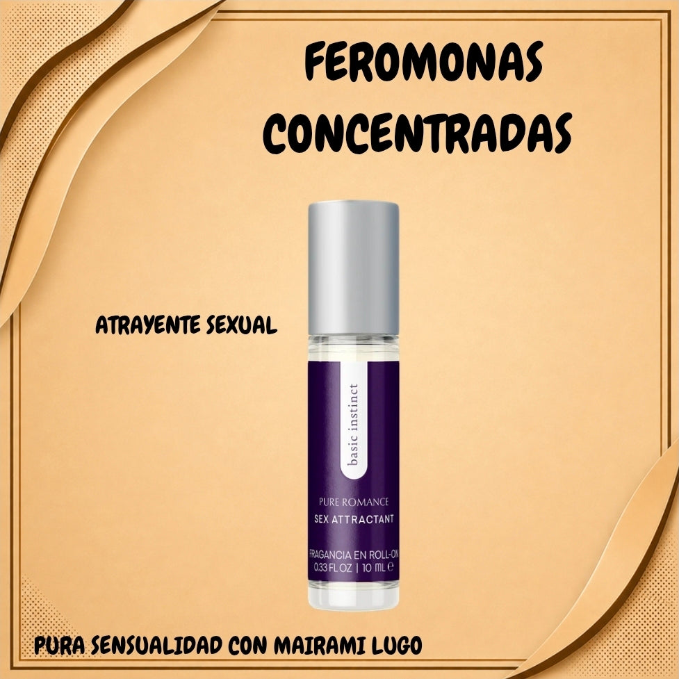 BASIC INSTINCT-PERFUME DE FEROMONAS-ATRAYENTE SEXUAL