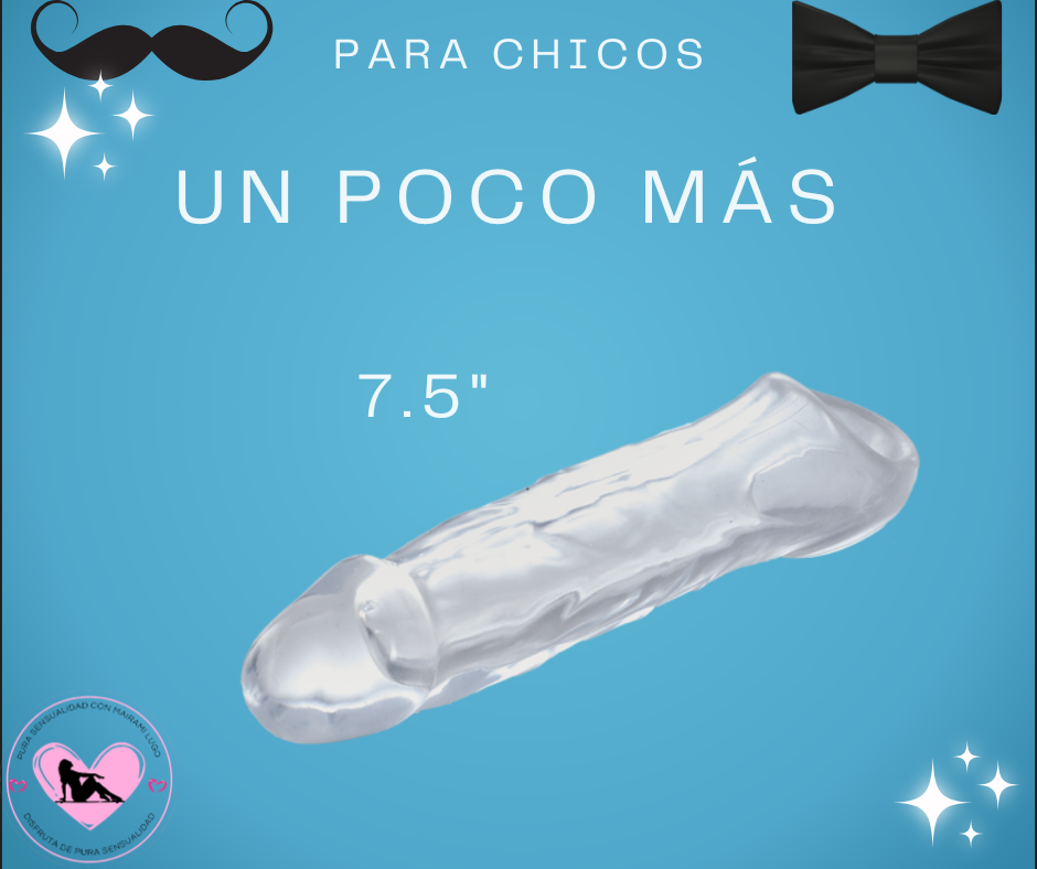 UN POCO MÁS 5,5"---7,5"
EXTENSOR de p€n€