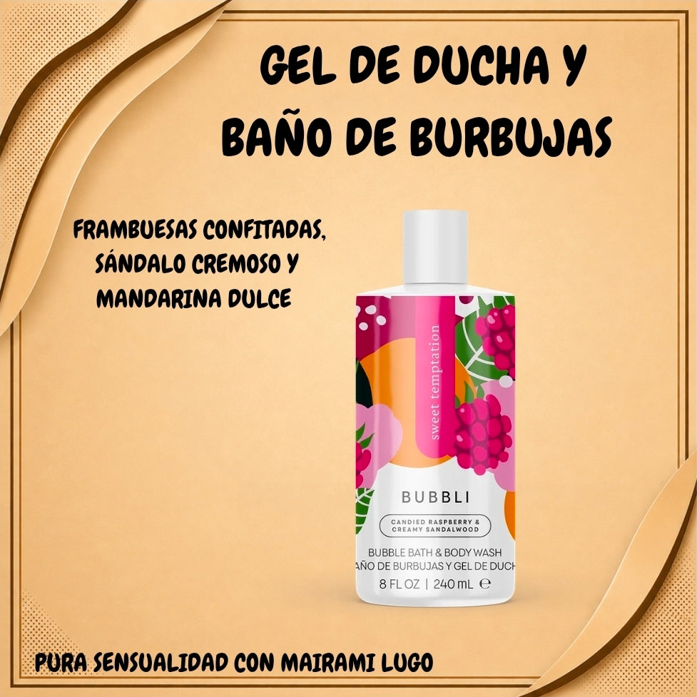 GEL DE DUCHA Y BAÑO DE BURBUJAS