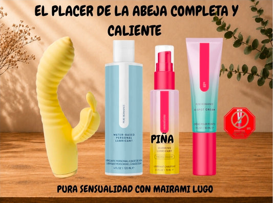 EL PLACER DE LA ABEJA COMPLETA Y CALIENTE