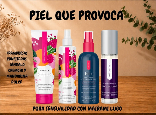 PIEL QUE PROVOCA Y OLOR QUE ENAMORA