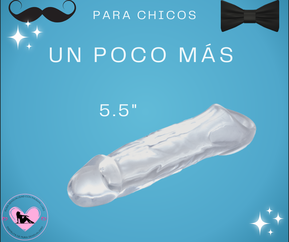 UN POCO MÁS 5,5"---7,5"
EXTENSOR de p€n€