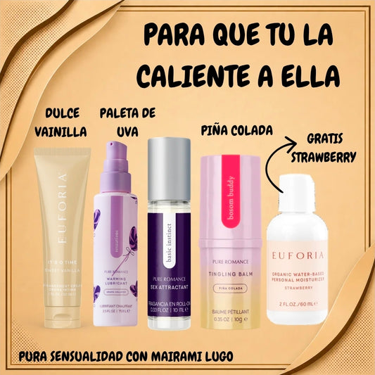PARA QUE EL LA CALIENTE A ELLA