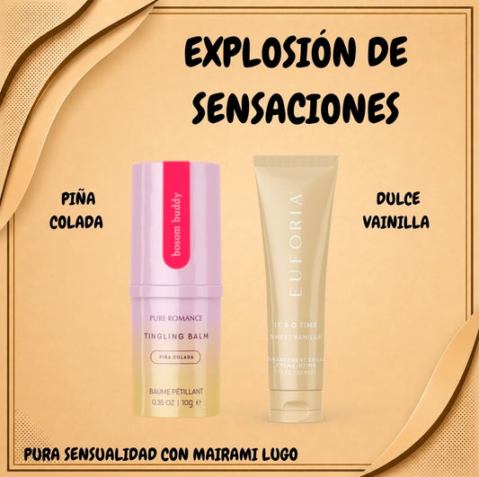 EXPLOSIÓN DE SENSACIONES