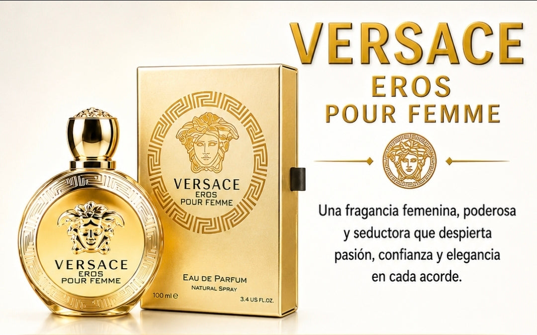MINI VERSACE EROS ORIGINAL PARA MUJER (5ML)