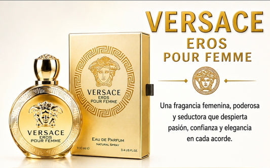MINI VERSACE EROS ORIGINAL PARA MUJER (5ML)