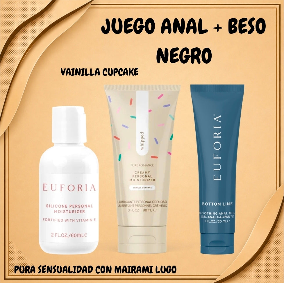 JUEGO ANAL + BESO NEGRO