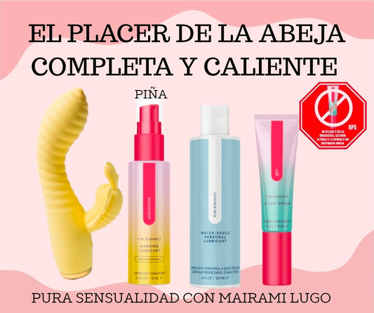 EL PLACER DE LA ABEJA COMPLETA Y CALIENTE