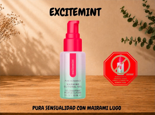 EXCITEMINT 
GEL CALENTADOR DE CLÍTORIS