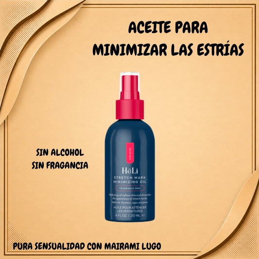 ACEITE PARA MINIMIZAR LAS ESTRÍAS