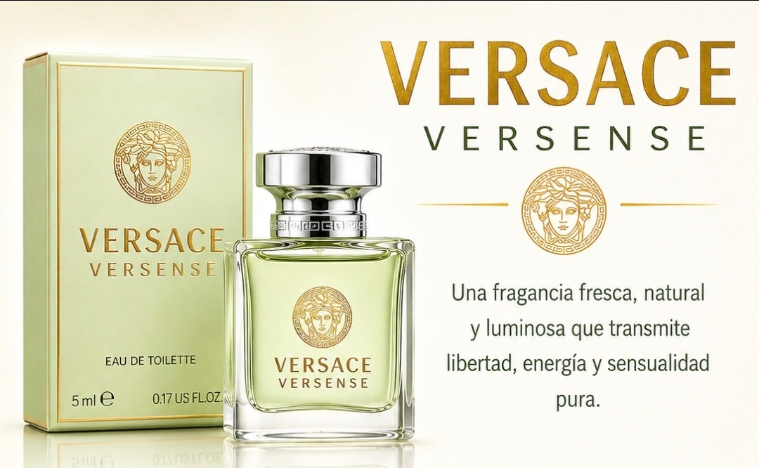 MINI VERSACE VERSENSE ORIGINAL PARA MUJER (5ML)