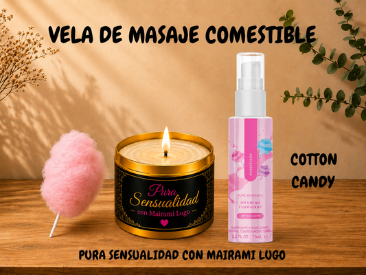 VELA DE MASAJE COTTON CANDY
