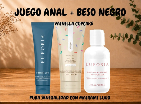 JUEGO ANAL + BESO NEGRO
