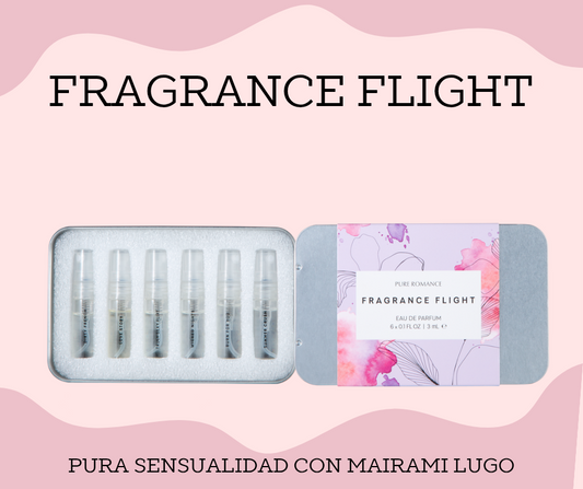 FRAGRANCE FLIGHT 
JUEGO DE DESCUBRIMIENTO DE PERFUMES