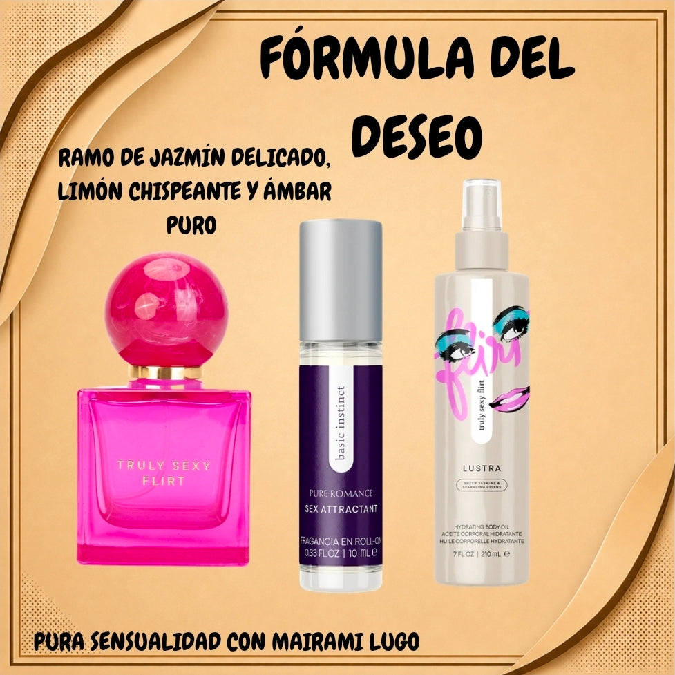 FÓRMULA DEL DESEO
